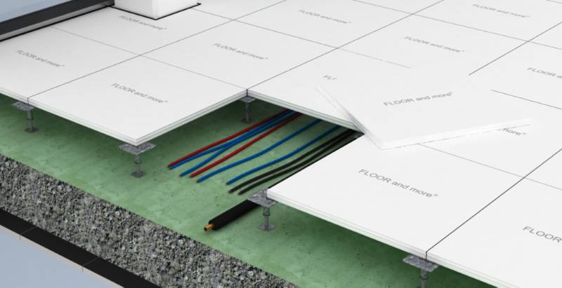 FLOOR and More® Power N40 x L/B - Hollow Floor