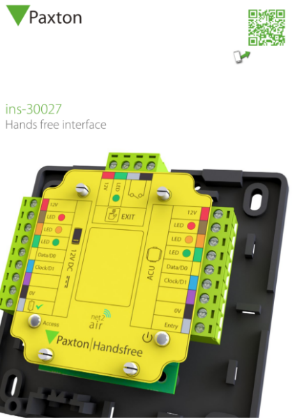 Proximity hands-free interface, Plastic housing - instructions