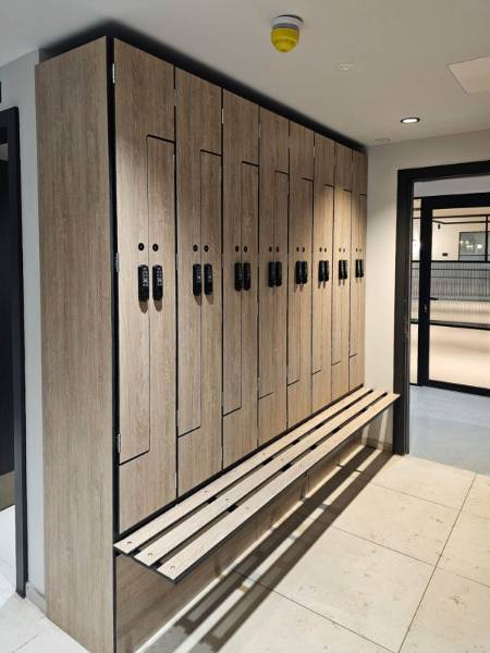 Heated Z Lockers at 8 St Paul's Street