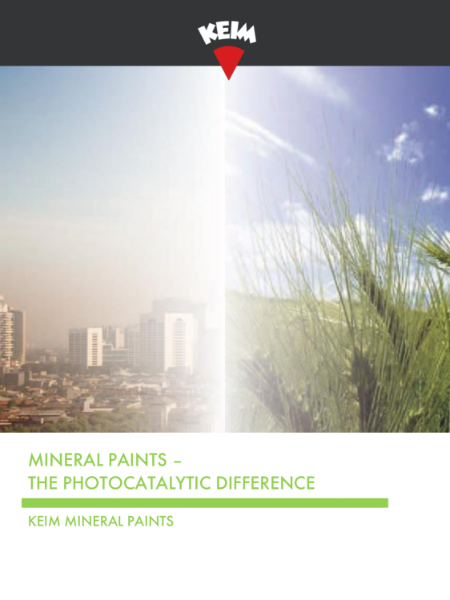 Photocatalytic Difference - Keim Soldalit-ME & Keim Ecosil-ME