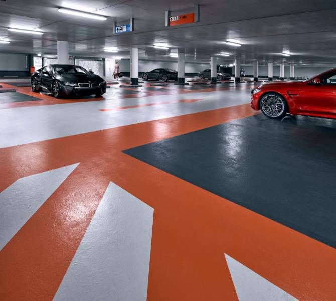 Arturo Internal Car Park Resin Floor 