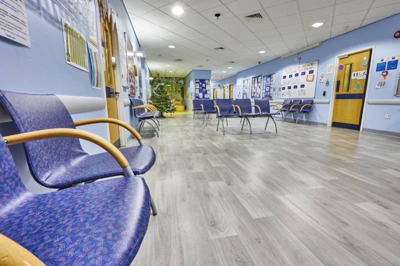 Ormskirk Hospital Forbo Flooring Systems NBS Source