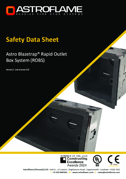 Astro Blazetrap® Rapid Outlet Box System (ROBS) - (SDS)