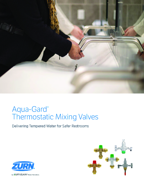 Aqua-Guard® Thermostatic Mixing Valve Brochure - 480-020