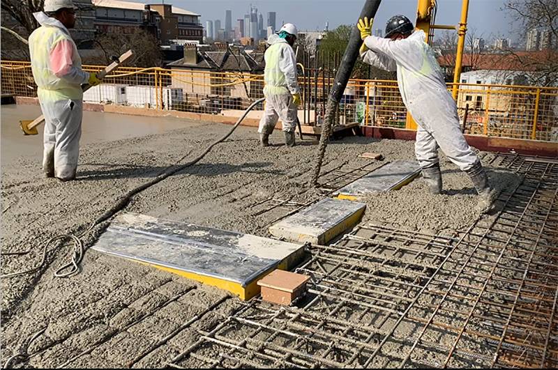 GRP RiserDeck Cast-in System - Service Riser Floors