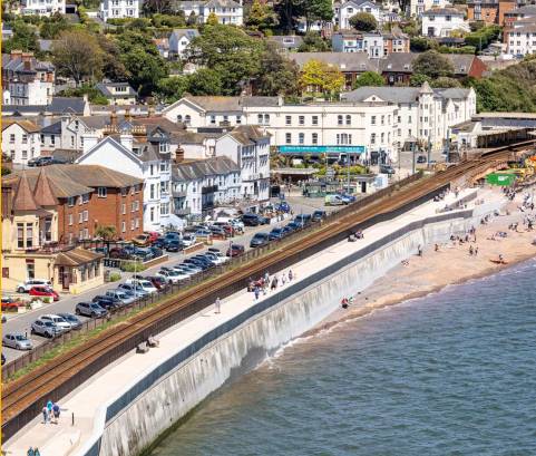 Dawlish Seawall