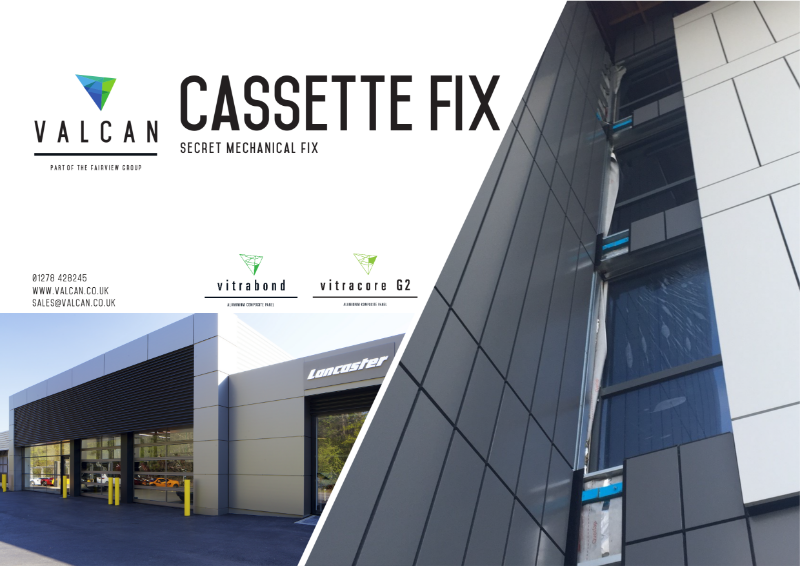 Vitrabond Cassette-Fix Typical Details