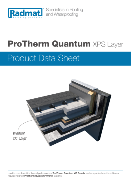 ProTherm Quantum XPS Over Layer Product Data Sheet