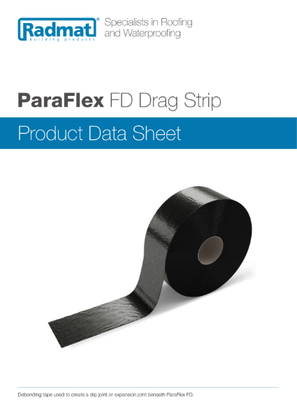 ParaFlex FD Drag Strip Product Data Sheet