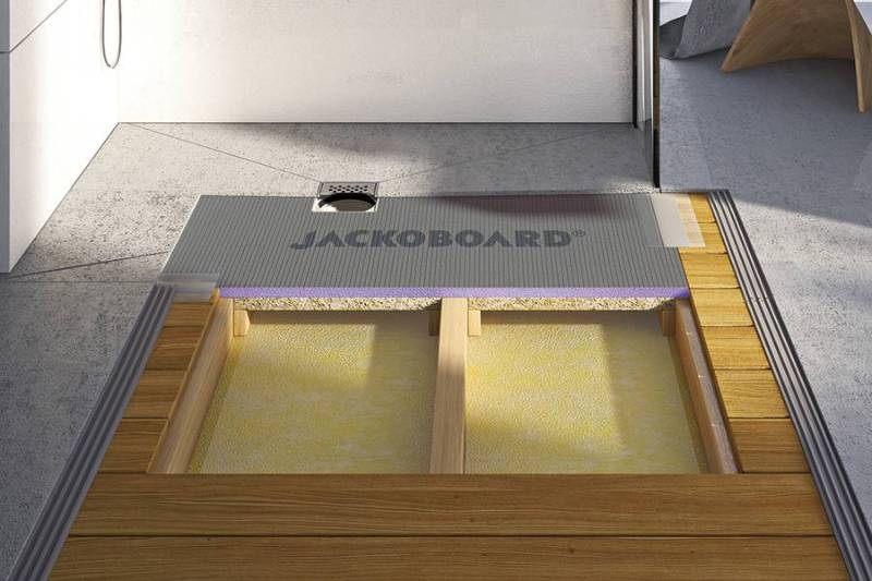 JACKOBOARD® is the “ideal” companion for underfloor heating