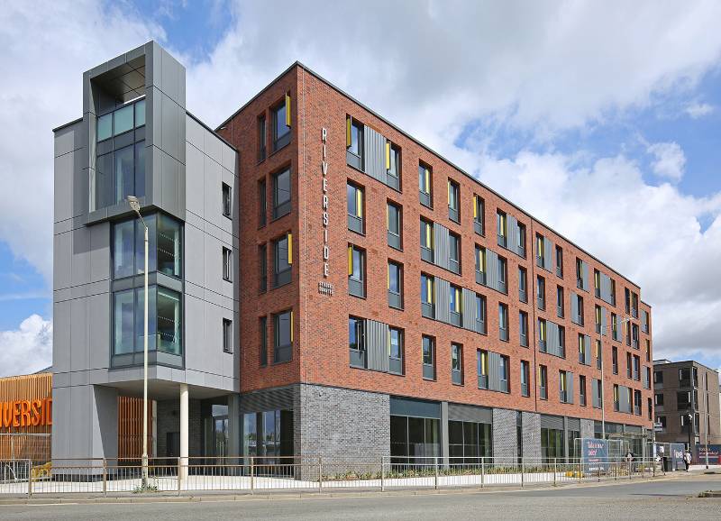 New Riverside Buildings in Canterbury