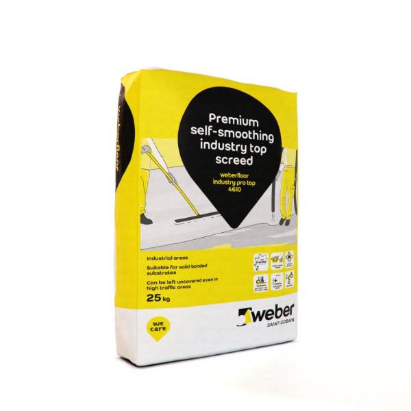 weberfloor industry pro top 4610 - Industrial Levelling Screed