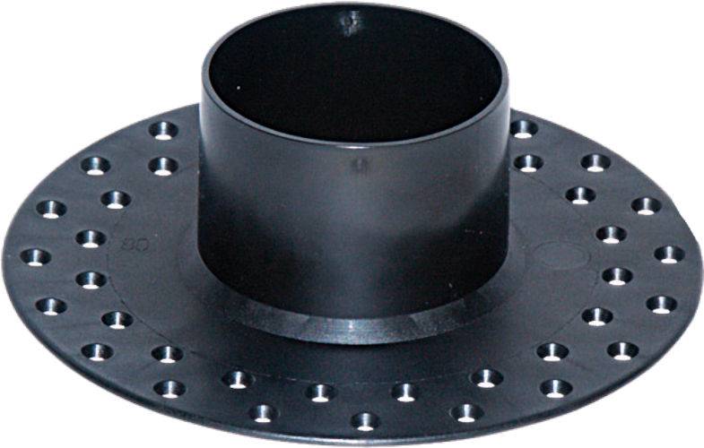 Outlet - TPE Collars 60mm & 90mm High (Perforated Flange)