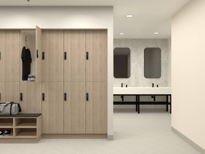 End of Trip Lockers - Lockers