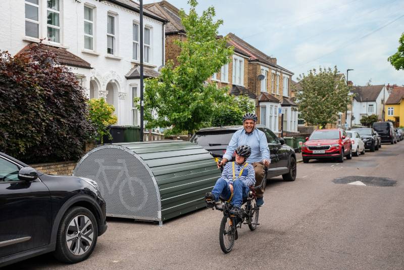 Lambeth Adapted Bikehangar