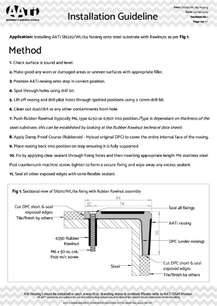 installation_guideline_sn293_wl_84_steel_rawlnut_m6machine