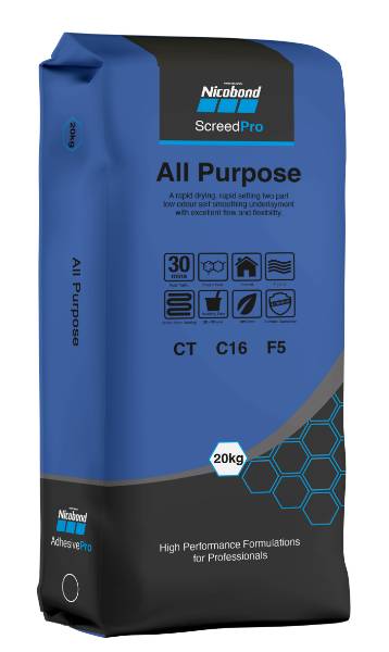 Nicobond ScreedPro All Purpose - Smoothing Compound
