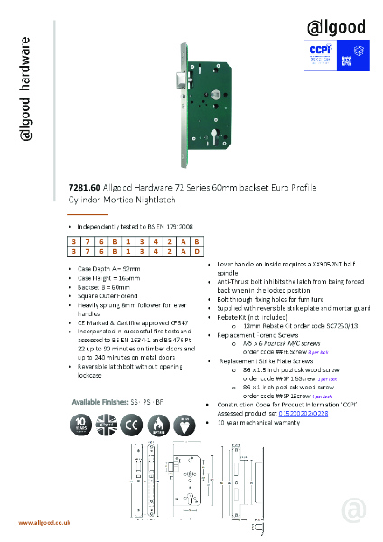 7281.60-Datasheet Iss07