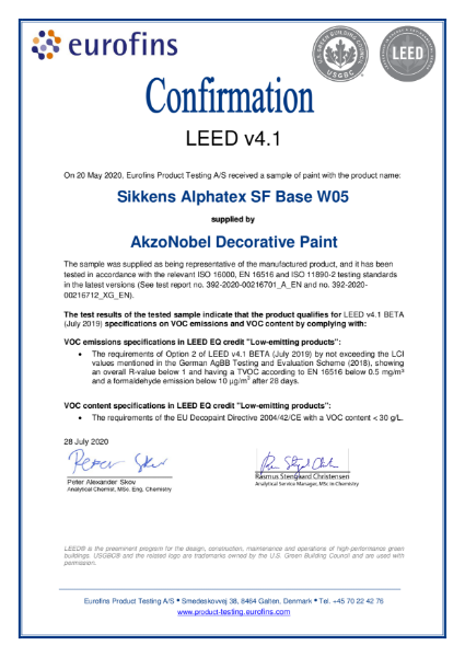 392-2020-00216701_LA_EN_AkzoNobel Decorative Paints_LEED Attestation (SAX - W)