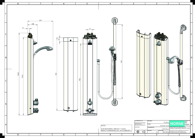 Dimensions T705T42L