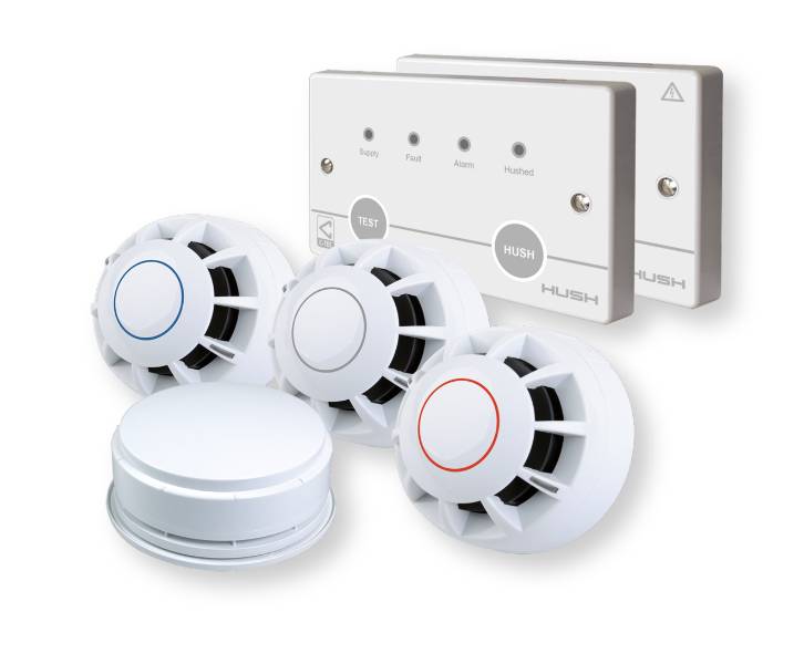 Fire and smoke detection and alarm systems