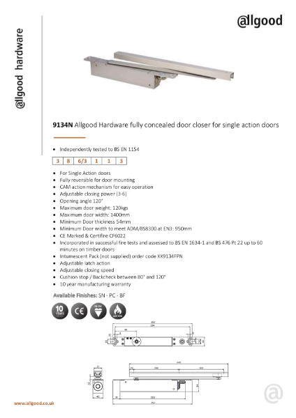 9134N Datasheet Iss04