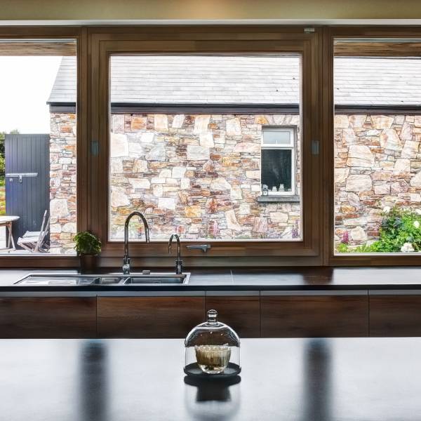 Alu-clad Pivot windows