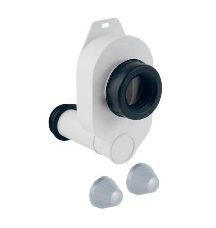 Geberit urinal trap d40, horizontal outlet