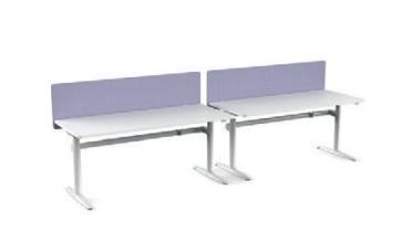 Atlas - Two Person, Side-by-Side Desk with Screen 