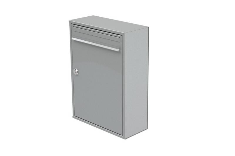 Steel 1 - Lateral Mailbox  - Lateral Steel Mailbox, Made in UK