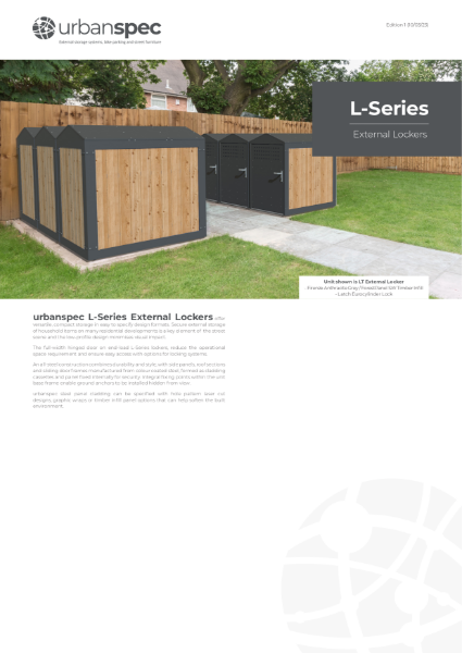 L-Series External Lockers Data Sheets