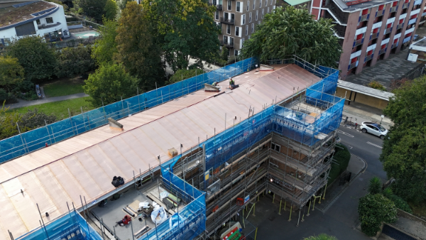 Fortune House - Refurbishment - Flat roof