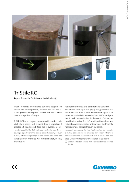 Tripod Turnstile - TriStile RO