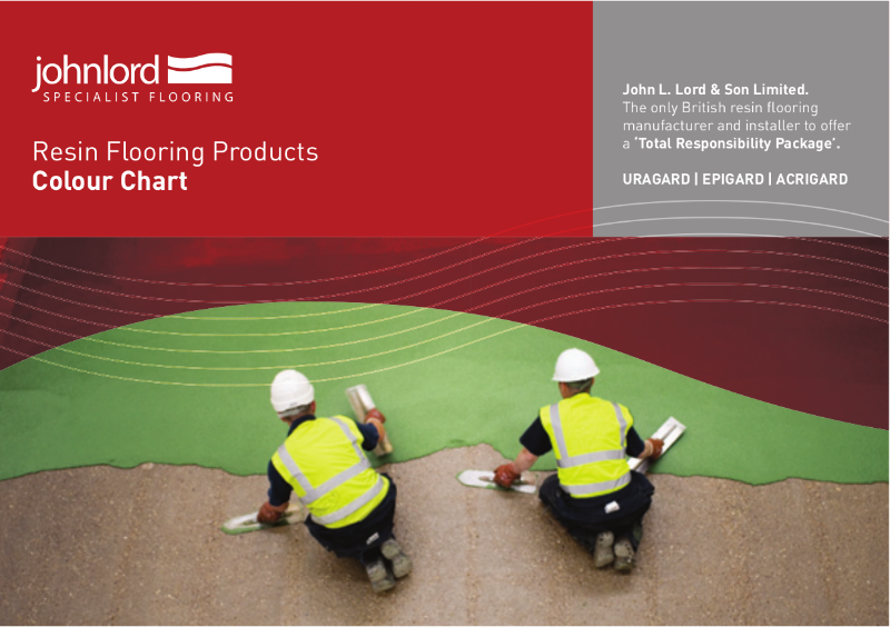 Resin Flooring Products - Colour Chart