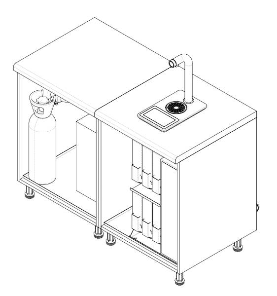 Flavour Tap Nano - Boiling, Chilled, Sparkling & Flavoured Water Tap - Fully Integrated Water Tap System