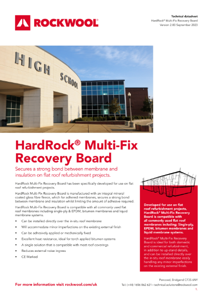 HardRock Multi-Fix Recovery Board - Datasheet