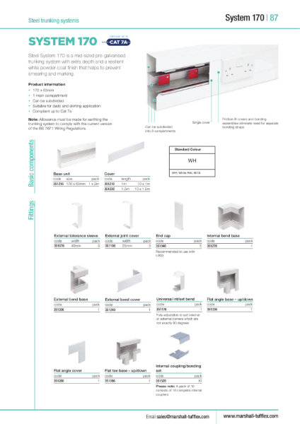 System 170 Product Data Sheet