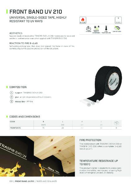 FrontUV - Technical Data Sheet