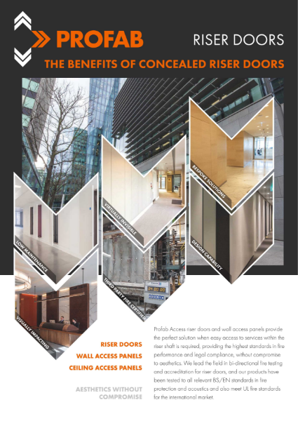 Profab The Benefits Of Concealed Riser Doors