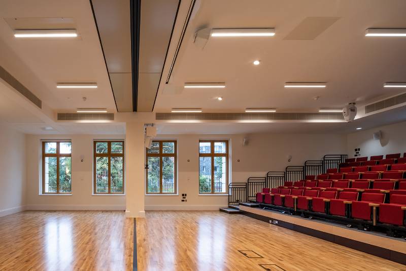Bartlam Library, Selwyn College, Cambridge - Retractable Conference and Lecture Seating