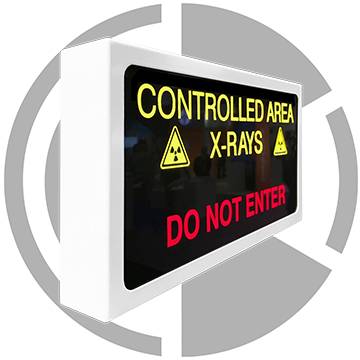 Raybloc® Wall Mounted X-Ray Warning Light