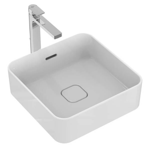 Strada II 40 cm Square Vessel Washbasin