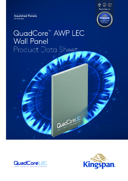 QuadCore™ AWP LEC Wall Panel Product Data Sheet