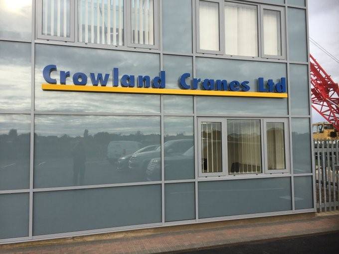 Kestrel Aluminium. Case Study: Crowland Cranes, Peterborough