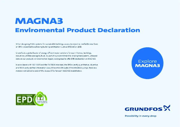 MAGNA3 - Environmental Product Declarations (EPDs)