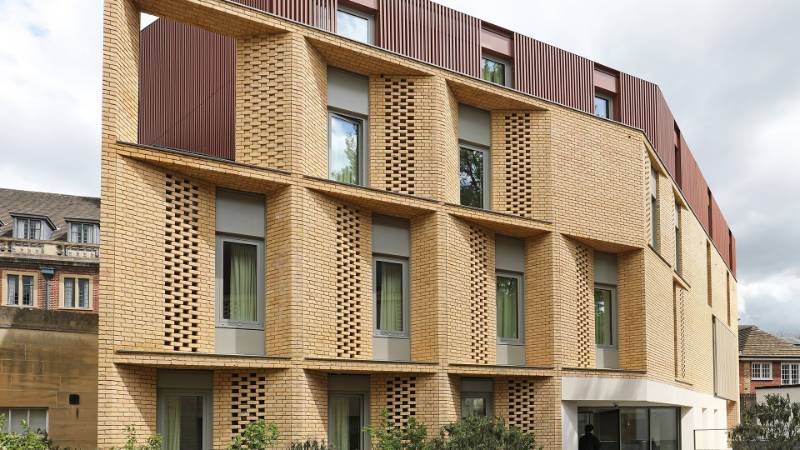 Vandersanden bricks ensure student accommodation blends with Oxford heritage