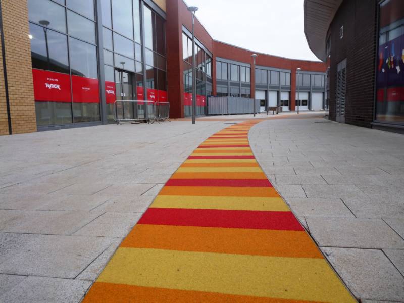 Striped SureSet pathway for Sainsbury's