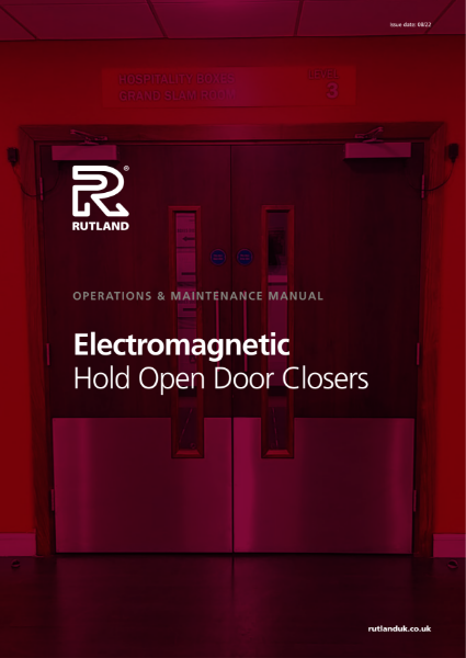 Responder 24 Operations & Maintenance Manual - Electromagnetic Closer