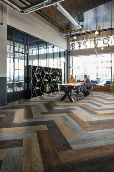 Flotex Planks Wood - Carpet plank