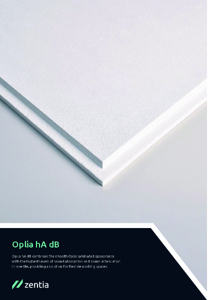 Oplia hA dB - Product Data Sheet